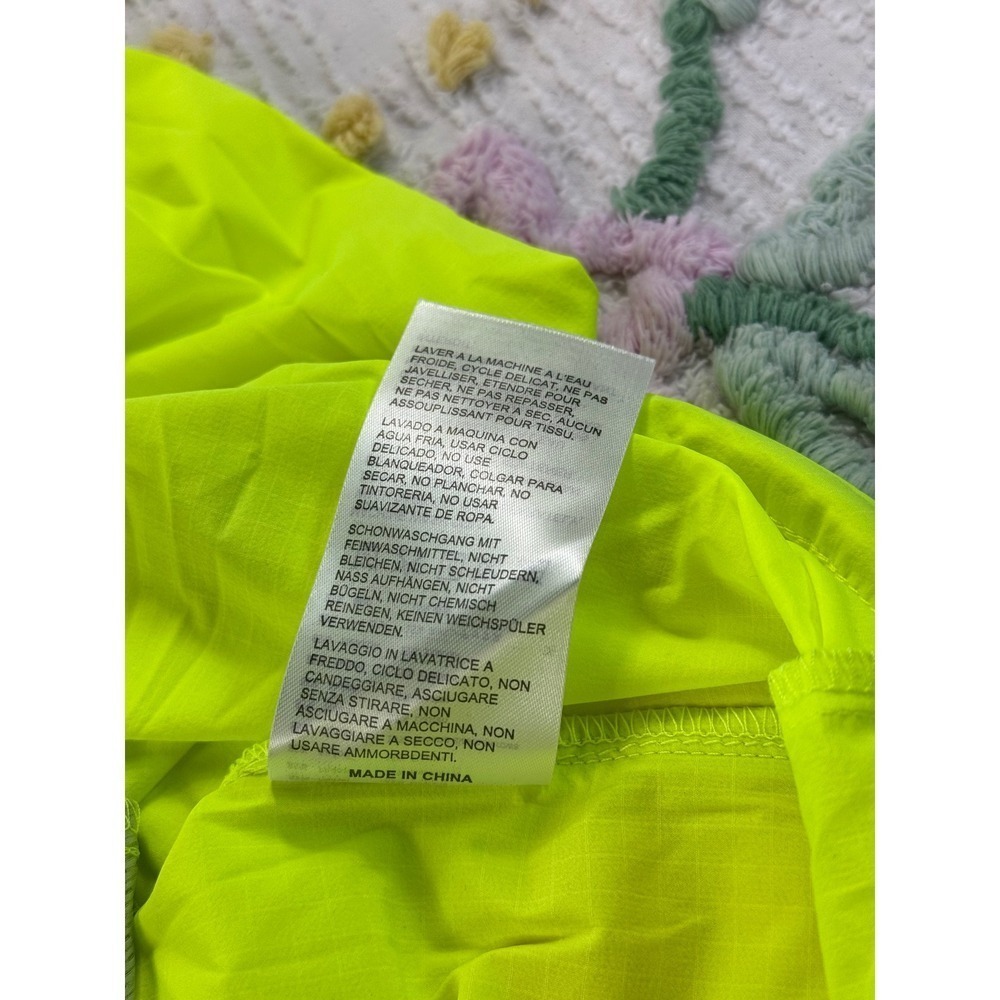 MAPAMYUMCO Yellow Green Ultra Light Quick Dry Hooded Jacket‎ XL - Picture 10 of 12